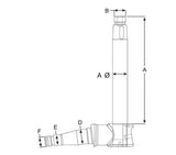 Massey Ferguson SPINDLE STUB AXLE RH 35 135 240