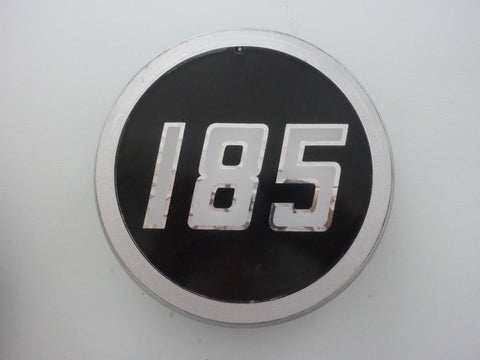 Massey Ferguson CIRCULAR MEDALLION (Plastic) 185