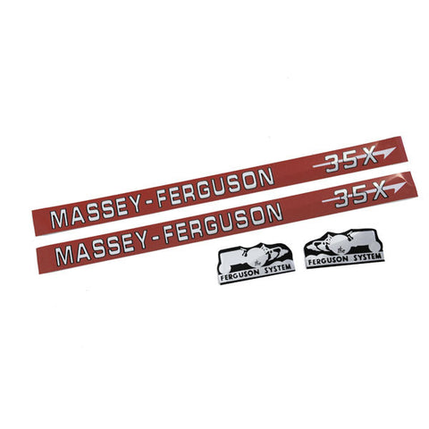 Mf Stickers Massey Ferguson STICKER KIT 35X – The Vintage Tractor Company